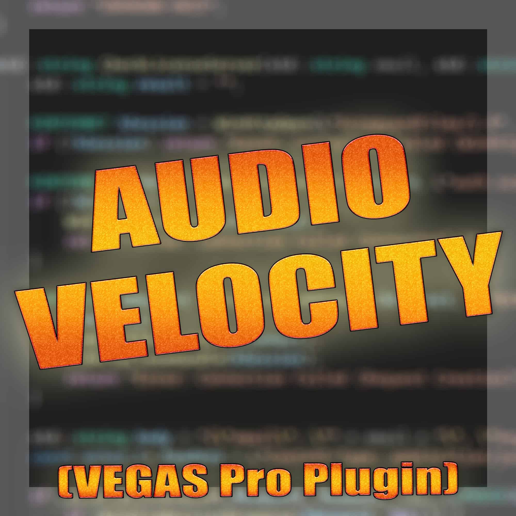 SyF Audio Velocity VST3 plugin icon for Vegas Pro