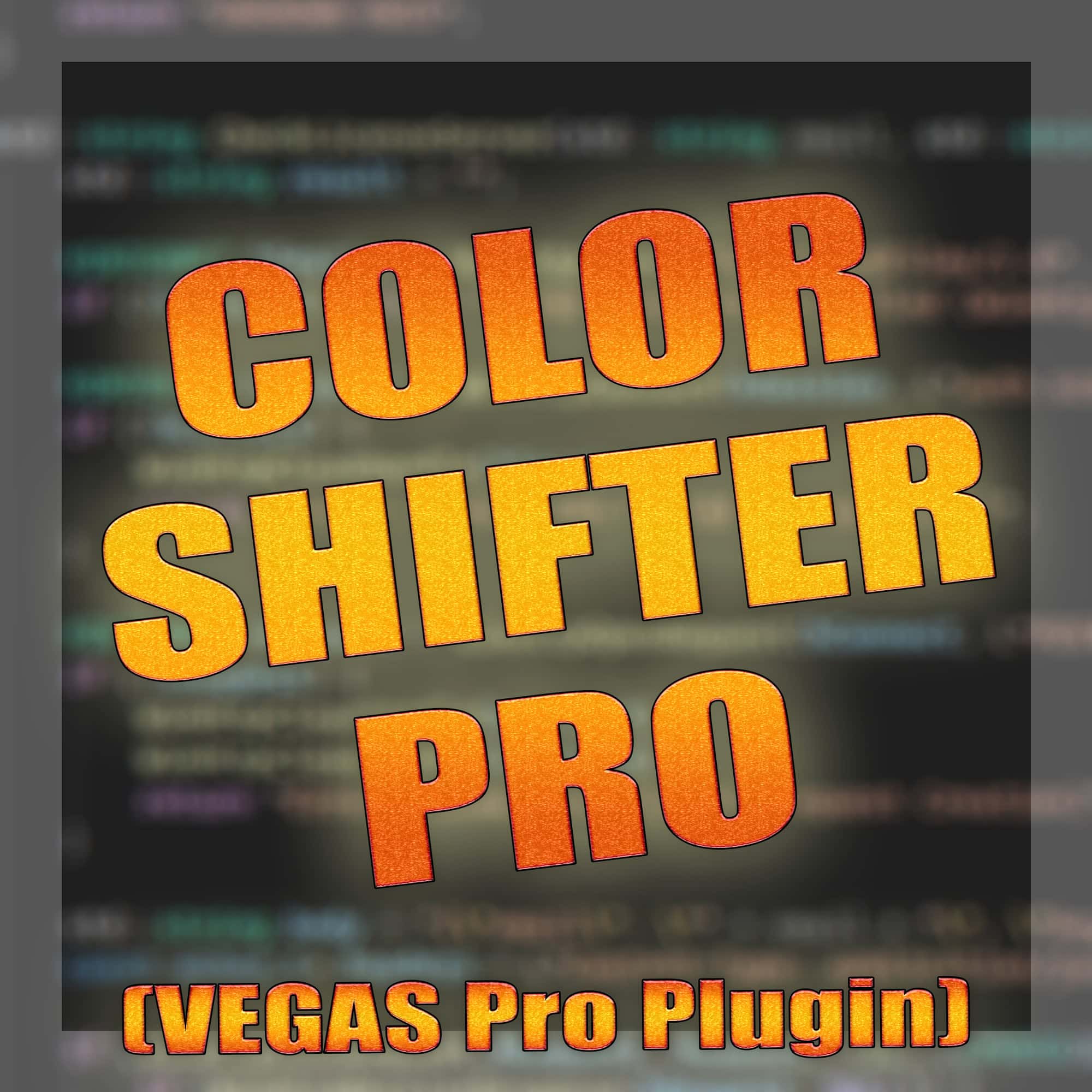 SyF Color Shifter Pro plugin icon for Vegas Pro