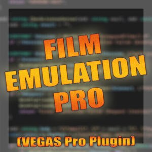 SyF Film Emulation Pro plugin icon for Vegas Pro