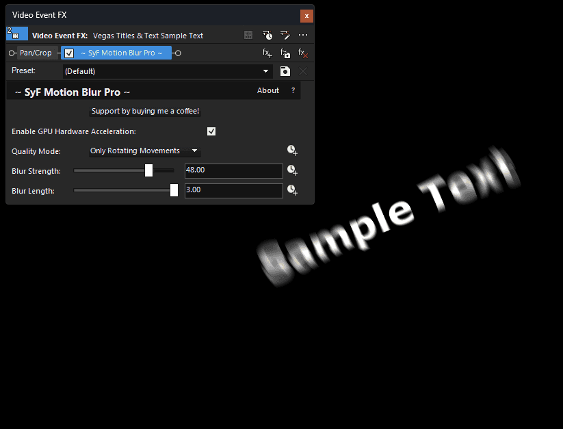 SyF Motion Blur Pro - Image 2