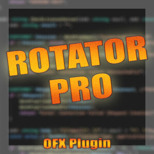 SyF Rotator Pro free OFX spin transition for Vegas Pro